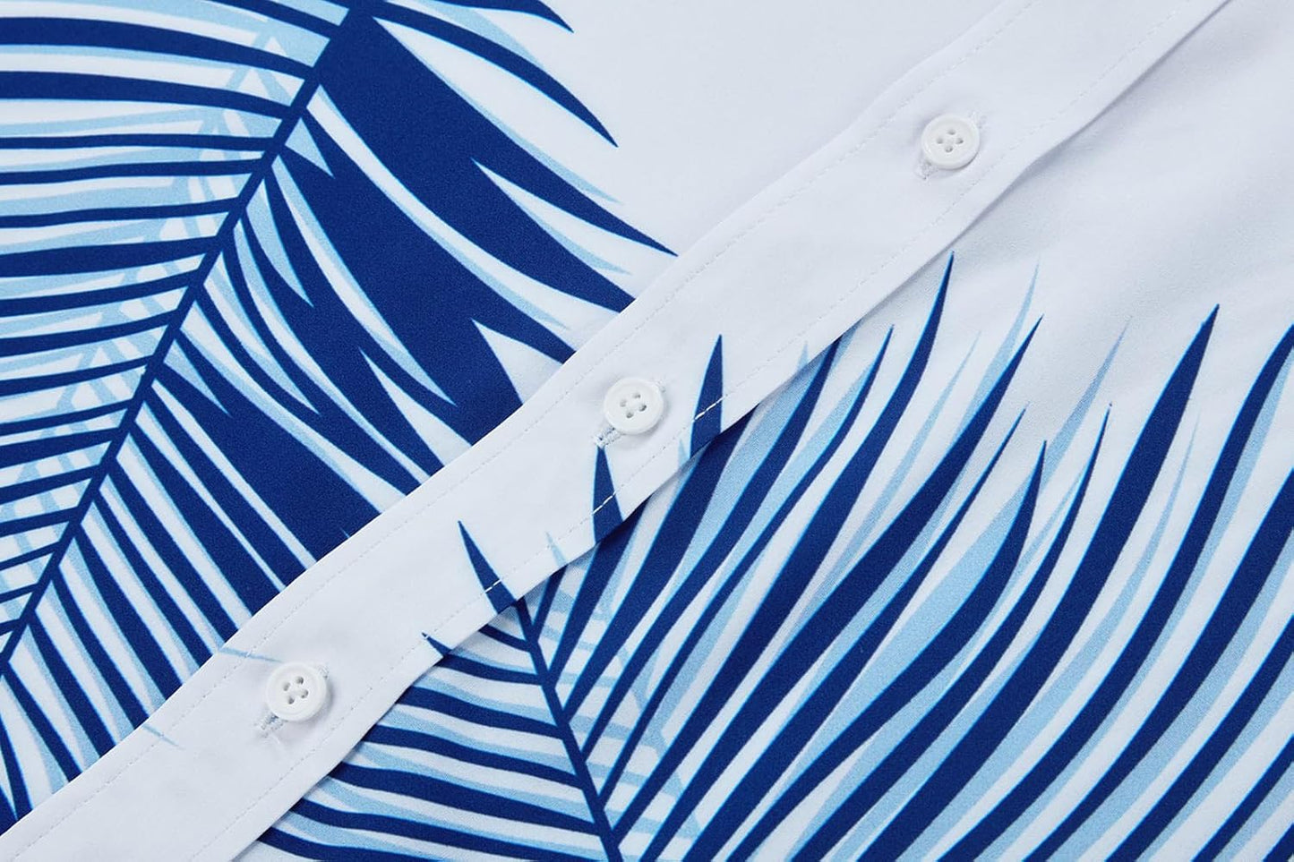 Men'S Hawaiian Shirt Short Sleeves Printed Button down Summer Beach Dress Shirts