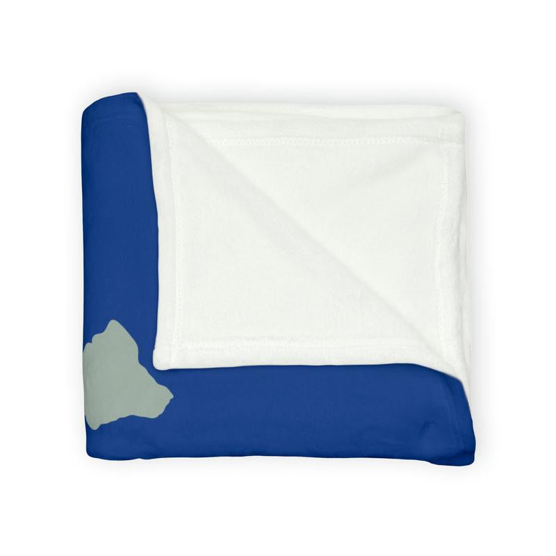 O'Ahu Surf Company Aloha Hawaii Throw Blanket - Hawaiian Islands Design - Ultra Soft Minky Throw
