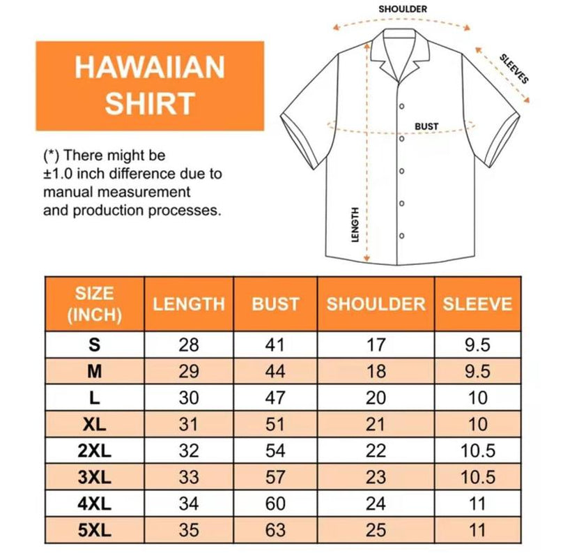 Mens Hawaiian Casual and Tropical Short Sleeve Beach Vacation Shirt Floral Collar Cotton Menswear Top Loose Top Loose