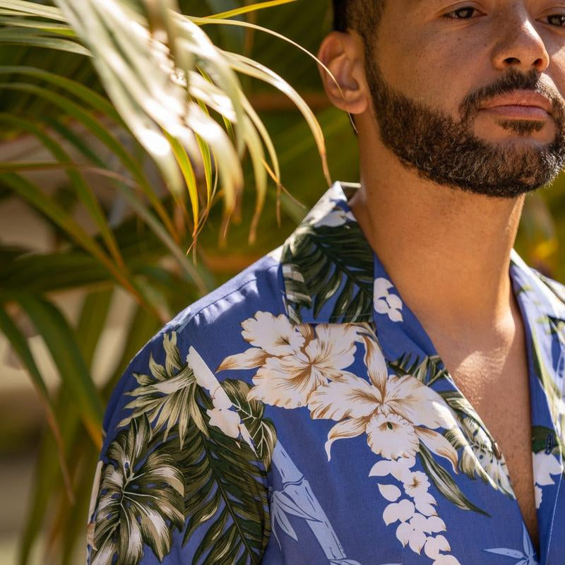 Bamboo Ginger Men'S Aloha Shirt, Made in Hawaii