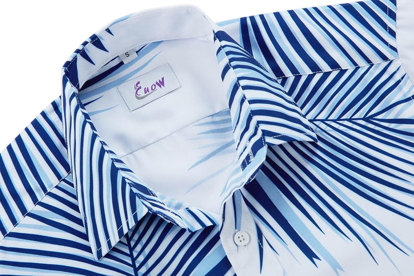 Men'S Hawaiian Shirt Short Sleeves Printed Button down Summer Beach Dress Shirts