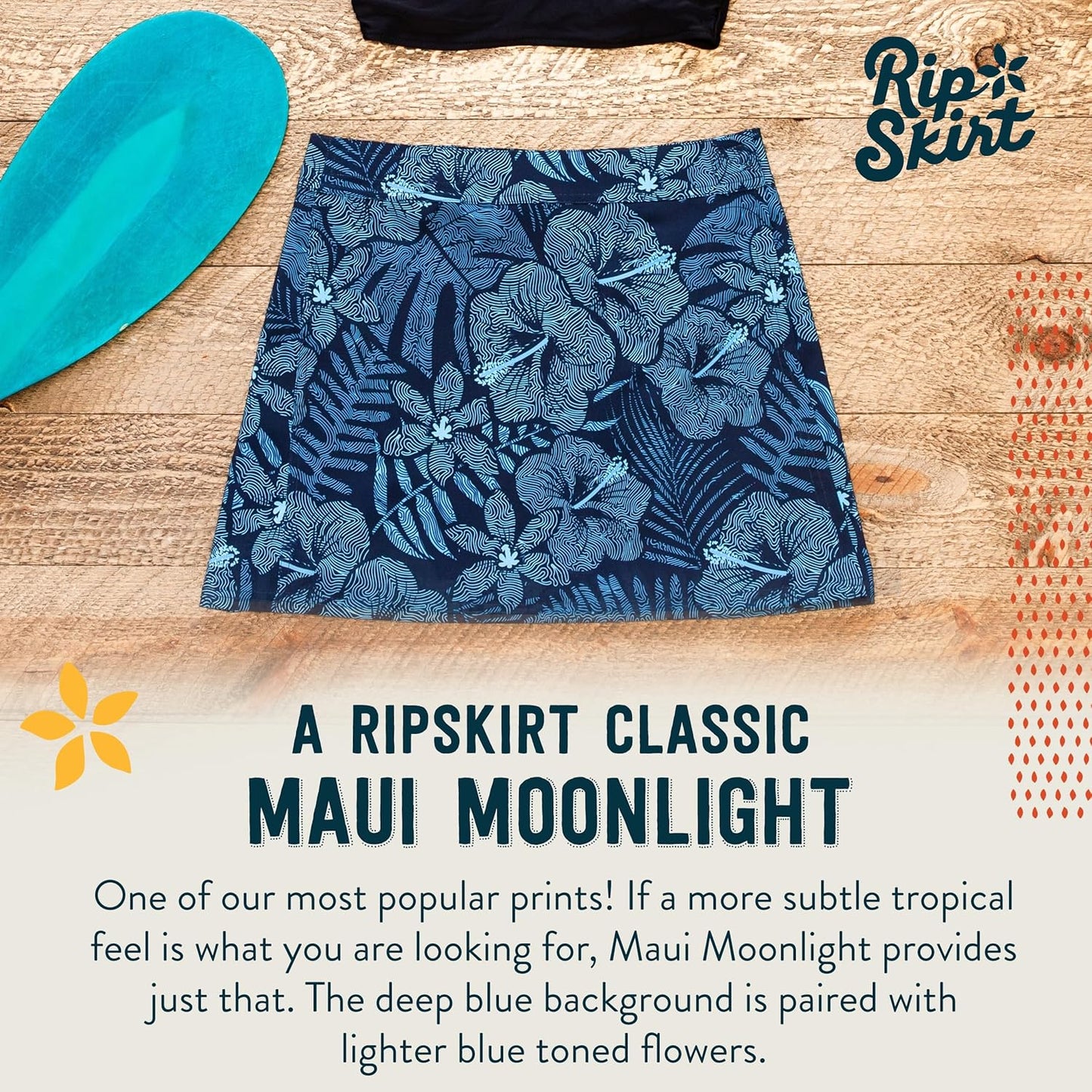 | Length 1 with Pockets | Quick Wrap, Quick Dry, Travel Skirt with Side Pockets