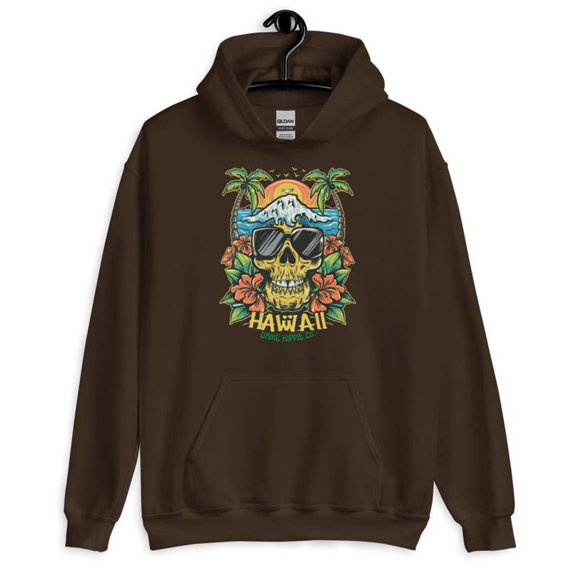 Hawaii Skull - Unisex Hoodie