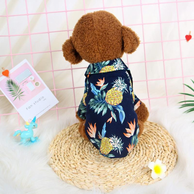 Hawaiian Paradise Pet Shirt: Stylish and Colorful Island Vibes for Your Furry Friend