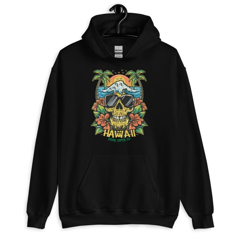 Hawaii Skull - Unisex Hoodie