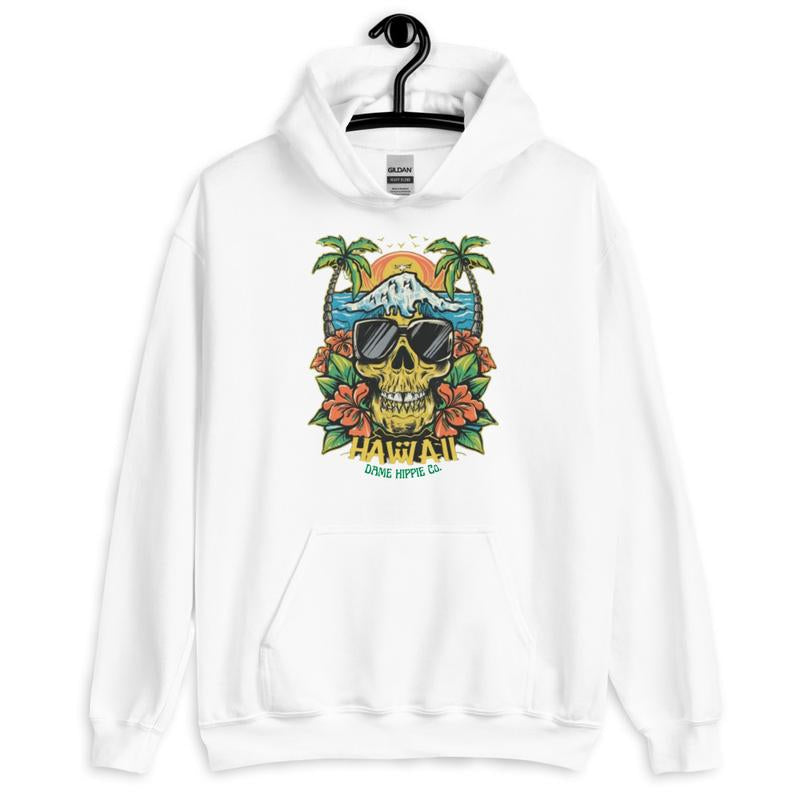 Hawaii Skull - Unisex Hoodie