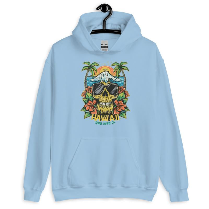 Hawaii Skull - Unisex Hoodie