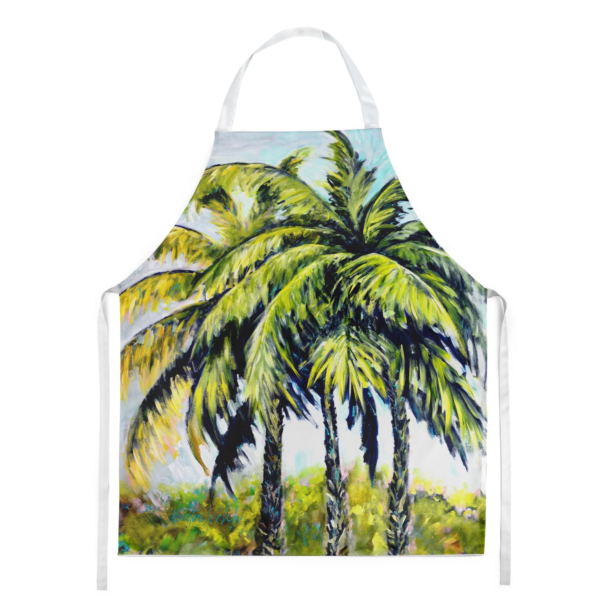 Tropical Breeze Palm Trees Apron