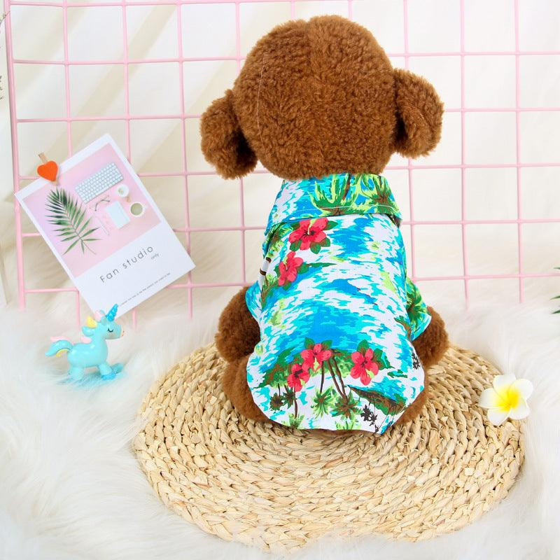 Hawaiian Paradise Pet Shirt: Stylish and Colorful Island Vibes for Your Furry Friend