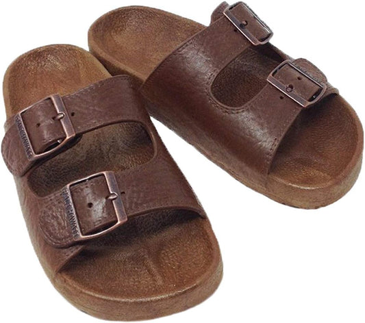 Jesus Buckle Sandal (5 D(M) US, Brown)