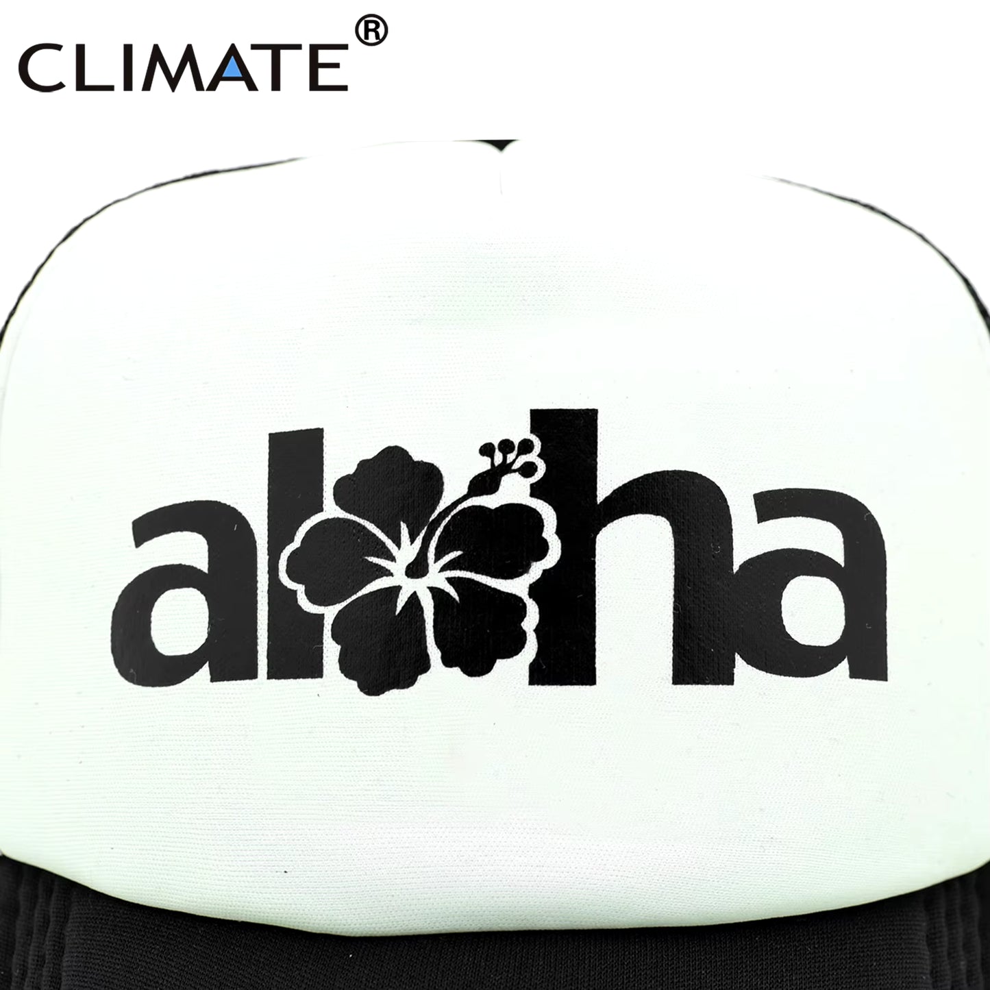 Women Men Aloha Cap New Seaside Aloha Flower Hat Cap Beach Hip Hop Baseball Trucker Mesh Cool Caps Hat for Man Women