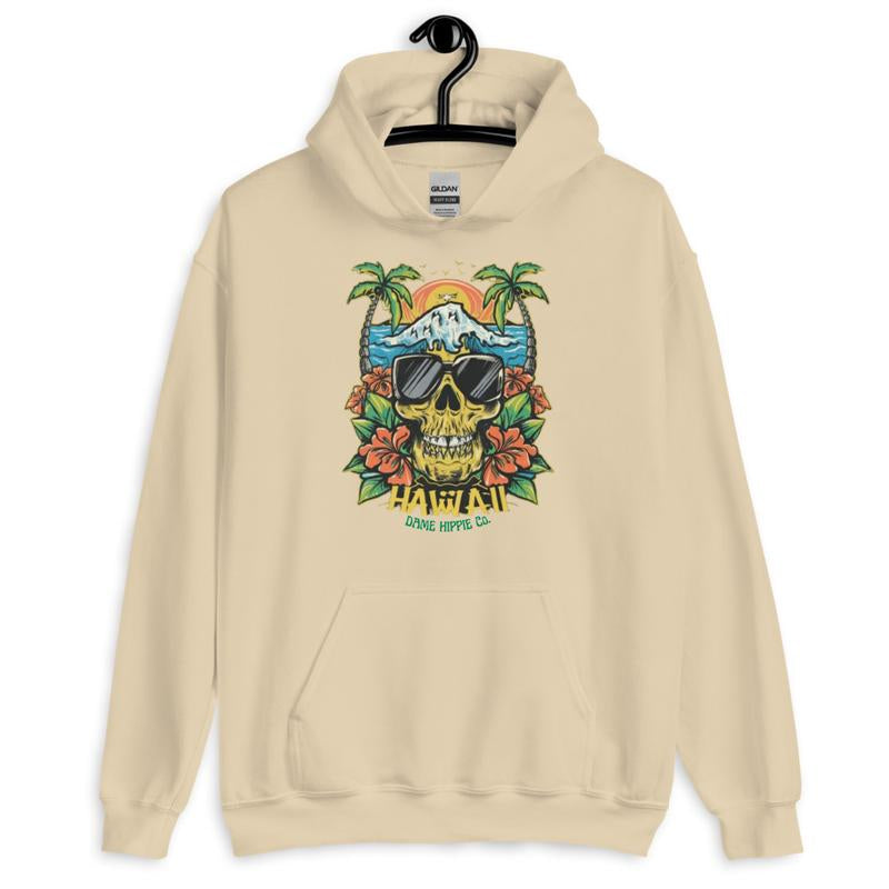 Hawaii Skull - Unisex Hoodie